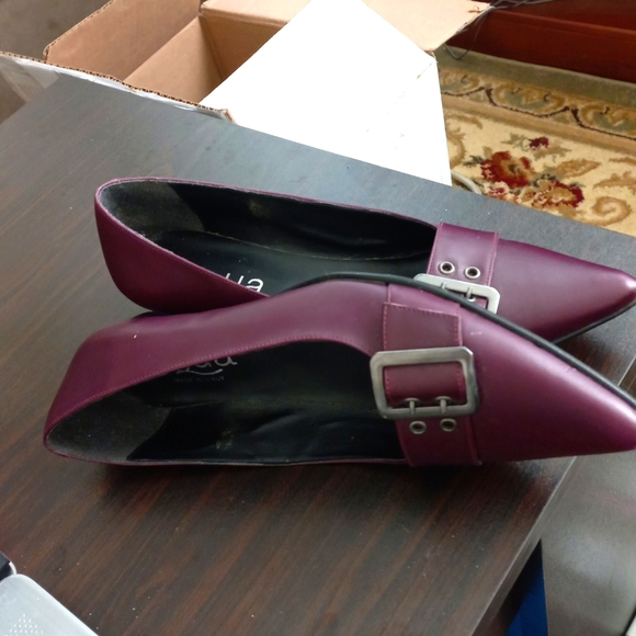 Plum Colored Flats - Picture 2 of 3
